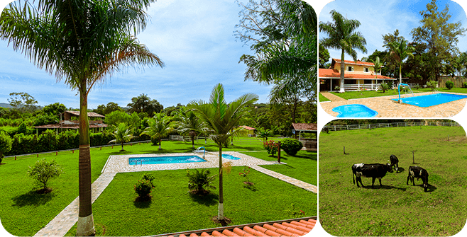 Natureza e tranquilidade para renovar as energias.